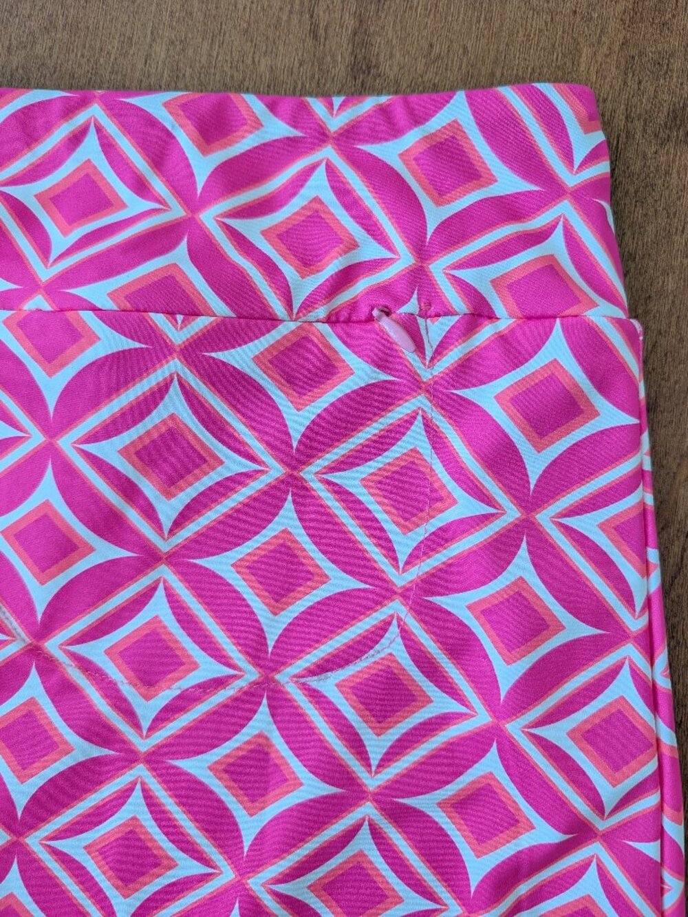 Lulu B Pink Diamond Cha Cha Skort Activewear UPF 50+ Size XL NWT - Picture 6 of 13